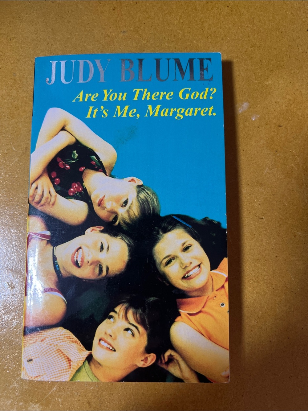 Judy Blume "Are You There God? It's Me, Margaret." - Bright Blue Cover